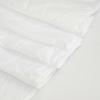 1 Pcs White 120" Accordion Crinkle Taffeta Round Tablecloth Wedding Party Decorations view 4