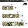 Kitchen Faucet Absorbent Mat, Antique Botanical Water Splash Guard for Sink, Faucet Drip Catcher Thicken Sponge Microfiber Faucet Water Catcher Mat Sink Absorbent Mat for Kitchen 14x5in 2 Pack view 4