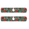 Kitchen Faucet Absorbent Mat, Rose Water Splash Guard for Sink, Faucet Drip Catcher Thicken Sponge Microfiber Faucet Water Catcher Mat Sink Absorbent Mat for Kitchen 14x5in 2Pack view 3