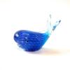 DECRZPB Coloured Glaze Art Blue Dolphin Glass Figurine Handmade Blown Glass Paperweights Gift for Birthday Home Decor Table Ornament view 1