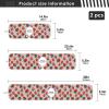 Kitchen Faucet Absorbent Mat,Strawberry Summer Berry Water Splash Guard for Sink, Faucet Drip Catcher Thicken Sponge Microfiber Faucet Water Catcher Mat Sink Absorbent Mat for Kitchen 14x5in 2 Pack view 4