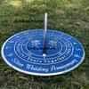 25th Wedding Anniversary Sundial Gift Solid Brass Wedding Anniversary Sundial Gift Idea is A Great Present for Him, Her, Parents, Or Couple for 25 Years Marriage Anniversary view 3