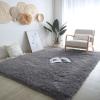 CAIYUECS Grey Area Rug for Living Room: Indoor Ultra Soft Shag Plush Rugs for Bedroom - Non-Skid Modern Nursery Faux Fur Rugs for Kids Room Home Decor (6x9 Feet, Grey) view 3