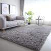 CAIYUECS Grey Area Rug for Living Room: Indoor Ultra Soft Shag Plush Rugs for Bedroom - Non-Skid Modern Nursery Faux Fur Rugs for Kids Room Home Decor (6x9 Feet, Grey) view 4