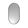 Altair Design Ispra 36" Bathroom/Vanity Matte Black Aluminum Framed Wall Mirror view 2