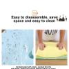 3pc Set Can Be Superimposed Combination Shoe Cabinet Transparent Shoe Box Clear Storage Shoe Boxes Thickened Dustproof Shoes Organizer (Color : Style 6, Size : Medium) view 3