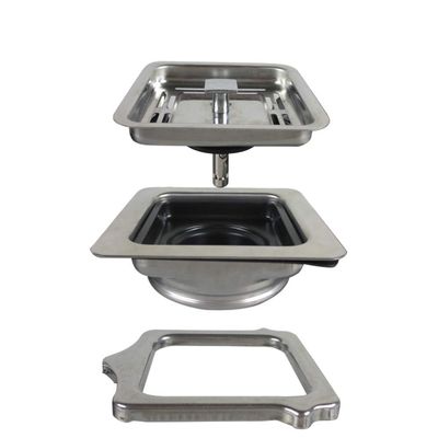 Talea Kitchen Food Waste Drain Strainer Filter Basket,4.5'' Kitchen Waste Crusher XK283C010