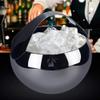 ice bucket for cocktail bar Ice Bucket Stainless Steel Insulated Ice Wine Bucket Thick Portable Wine Chiller Cooler Champagne Ice Cube Container For Party Bar-d 18x18x18cm view 2