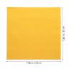 Hemoton 200pcs Foil Candy Wrappers for Chocolates Square Golden Aluminium Foil Paper Wrapping DIY Package Candy Paper Chocolate Packaging Wrapping 20x20cm view 2