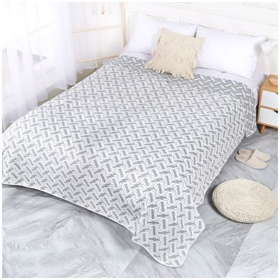 ZTGL Cotton Muslin Blanket for Summer, 6-Layer Breathable 100% Hypoallergenic Muslin Throw Blanket Lightweight Bed Blankets, Soft Breathable Cotton Blanket All Season,G,220x240cm