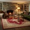 Rugs.com - Chateau Rug 10' x 13' 1 Red Traditional Area Rug - Stain Resistant and Easy Clean for Living Rooms, Dining Rooms, and Offices view 4