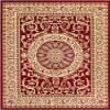 Rugs.com - Chateau Rug 10' x 13' 1 Red Traditional Medallion Rug Perfect for Living Rooms, Dining Rooms, and Large Offices view 2