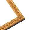 12x5 IN Frame Gold Real Wood Picture Frame Width 1 Inches | Interior Frame Depth 0.5 Inches | Edwina Mid-Century Photo Frame Complete with UV Acrylic, Foam Board Backing & Hanging Hardware view 3