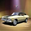 1969 Chevrolet Chevelle | Fine Art Prints By Danny Whitfield (20in x 24in, BUTTERNUT YELLOW) view 1