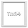 11x14 Shadow Box White Solid Pine Wood Display Frame with Acid-Free Backing UV Acrylic & Hanging Hardware with 0.75" Usable Depth and 0.75" Frame Moulding Width view 1