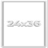 24x36 Large Shadow Box Display Wooden Frame with Acid-Free Backing UV Acrylic & Hanging Hardware with 0.75" Usable Depth and 0.75" Frame Moulding Width view 1