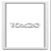 10x20 Shadow Box White Solid Pine Wood Display Frame with Acid-Free Backing UV Acrylic & Hanging Hardware with 0.75" Usable Depth and 0.75" Frame Moulding Width view 1
