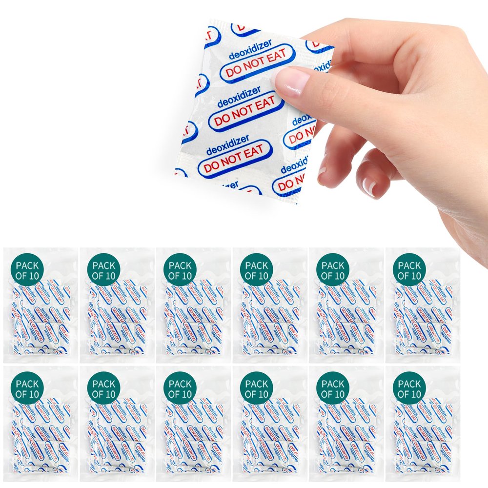 Hombao 200 Packs 400cc Oxygen Absorbers for Food Storage
