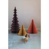 Creative Co-Op Paper Honeycomb Tree, Mustard view 2