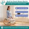 NYPOT Ergonomic Kneeling Chair with Adjustable Seats - Knee Chair for Posture Correction & Kneel Rocking Stool for Desk - Back Pain Relief for Home and Office, Supports 250 pounds - 5 Years Warranty view 4