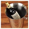 ice bucket for cocktail bar 5L European Stainless Steel ice Bucket, Wine ice Bucket, Champagne Bucket, Silver view 1
