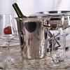 ice bucket for cocktail bar 5L European Stainless Steel ice Bucket, Wine ice Bucket, Champagne Bucket, Silver view 4