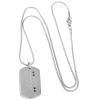 SHEIL Pet Memorial Jewelry 316L Stainless Steel Animal Paw Print Dog Tag Cremation Urn Ashes Holder Keepsake Pendant Jewellery view 4
