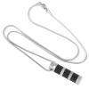 SHEIL Cylinder Jewelry Collection Keepsake Cremation Urn Ash Pendant Necklace Unisex - Memorial Ash Keepsake view 3