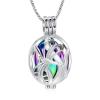 SHEIL Pet Cremation Jewelry 316L Stainless Steel Dragonfly Memorial Urn Necklace Hold Ashes for Women Men Keepsake view 1