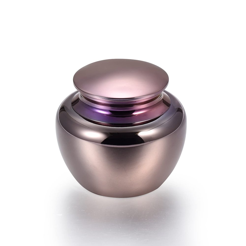 SHEIL Adult/Pet/Animal Funeral Urn High Polish Stainelss Steel Cremation Urn Ashes Locket Funeral Keepsake Casket Jewelry