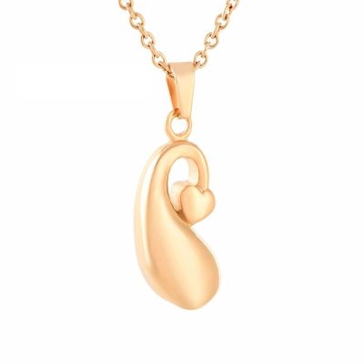 SHEIL Stainless Steel Teardrop Heart Cremation Urn Necklace for Ashes Memorial Jewellery for Women - Memorial Ash Keepsake