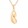 SHEIL Stainless Steel Teardrop Heart Cremation Urn Necklace for Ashes Memorial Jewellery for Women - Memorial Ash Keepsake view 1