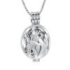SHEIL Pet Cremation Jewelry 316L Stainless Steel Dragonfly Memorial Urn Necklace Hold Ashes for Women Men Keepsake view 1
