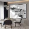 100% Hand Painted Modern Abstract Oil Painting Heavily Texture On Canvas Wall Art Picture Living Room Bedroom Decor Frameless 50x50 inch view 2