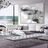 100% Hand Painted Modern Abstract Oil Painting Heavily Texture On Canvas Wall Art Picture Living Room Bedroom Decor Frameless 50x50 inch view 3
