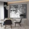 100% Hand Painted Modern Abstract Oil Painting Heavily Texture On Canvas Wall Art Picture Living Room Bedroom Decor Frameless 60" x 60" view 2