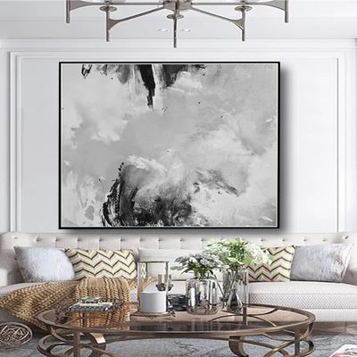 100% Handmade 3D Abstract Thick Textured Oil Painting On Canvas Living Room Modern Home Decoration Mural Bedroom Wall Art 40" x 40"