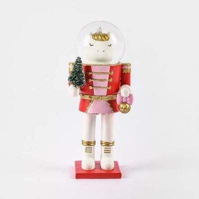Tydus Nutcracker Unicorn Snow Globe Without Music [2.6 Inch / 65 MM]