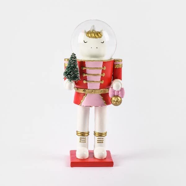 Tydus Nutcracker Unicorn Snow Globe Without Music [2.6 Inch / 65 MM]