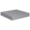 FAMIROSA 4PCS Floating Wall Shelves, Gray Wall Mounted Shelves with Invisible Brackets for Bedroom Living Room Bathroom Kitchen, Shelves for Wall Decor Storage, 9.1" x 9.3" x 1.5" view 4