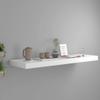 FAMIROSA 1PCS Floating Wall Shelves, White Wall Mounted Shelves with Invisible Brackets for Bedroom Living Room Bathroom Kitchen, Shelves for Wall Decor Storage, 31.5" x 9.3" x 1.5" view 1