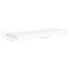 FAMIROSA 1PCS Floating Wall Shelves, White Wall Mounted Shelves with Invisible Brackets for Bedroom Living Room Bathroom Kitchen, Shelves for Wall Decor Storage, 31.5" x 9.3" x 1.5" view 2