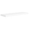 FAMIROSA 1PCS Floating Wall Shelves, White Wall Mounted Shelves with Invisible Brackets for Bedroom Living Room Bathroom Kitchen, Shelves for Wall Decor Storage, 31.5" x 9.3" x 1.5" view 3