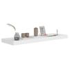 FAMIROSA 1PCS Floating Wall Shelves, White Wall Mounted Shelves with Invisible Brackets for Bedroom Living Room Bathroom Kitchen, Shelves for Wall Decor Storage, 31.5" x 9.3" x 1.5" view 4