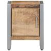 FAMIROSA Bedside Cabinet 15.7"x11.8"x19.7" Rough Mango Wood i,Weight-27 lbs view 3