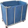 11.35 Bushel Industrial Rolling Laundry Cart,Commercial Laundry Basket Household,Large Heavy Duty Laundry hampers with Wheels,for Hotel/Laundry/School/Home,35.4''Lx25.6''WX31.5''H,400L view 1