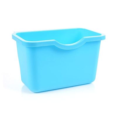 TOMYEUS Kitchen Bin Kitchen Cabinet Door Hanging Trash Can Trash Bowl Box Desktop Storage Trash Can Storage Rack Creative Storage Box for Home and Office Use (Color : Pink)
