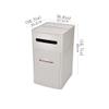 TOMYEUS Trash Cans 10L Toilet Trash Can Tissue Box All-in-one Toilet Drawer Box Shelf Two-in-One Drawer with Storage Kitchen Bathroom Trash Cans (Color : B) view 2