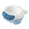 TOMYEUS Kitchen Bin Small Trash Box On The Dining Table, Mini Home Desktop, Double-Layer Nut Shell Storage Tube, Lazy Bed, Mobile Phone Holder for Home and Office Use (Color : A) view 1