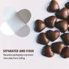 Hemoton Kraft Paper Truffle Cups 400 Pcs Chocolate Wrappers Dessert Liners for Mini Cakes Muffins and Candy Decor Baking Supplies view 3